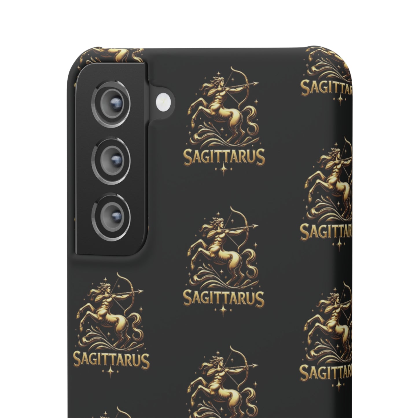 Sagittarius Patterned Snap Cases