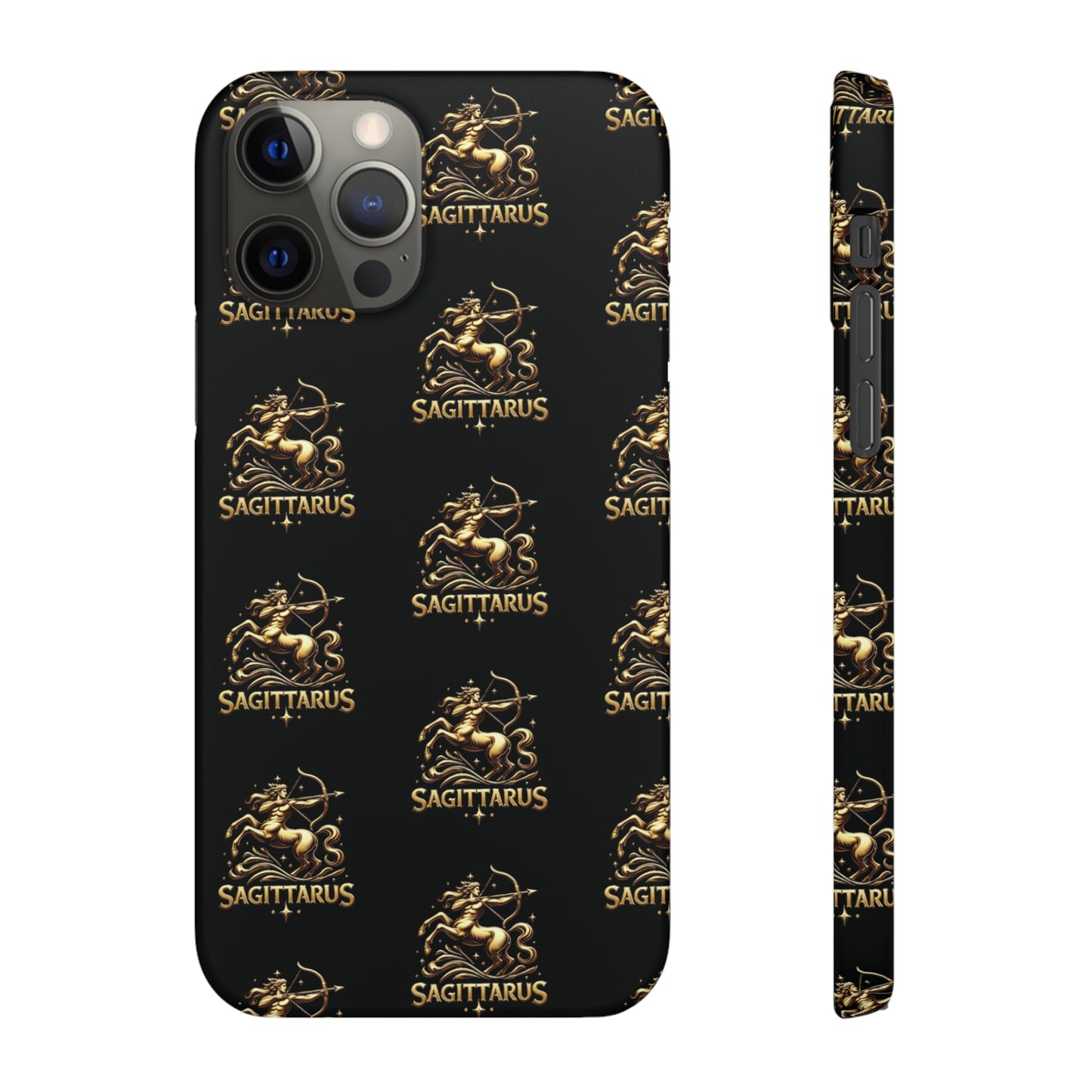 Sagittarius Patterned Snap Cases