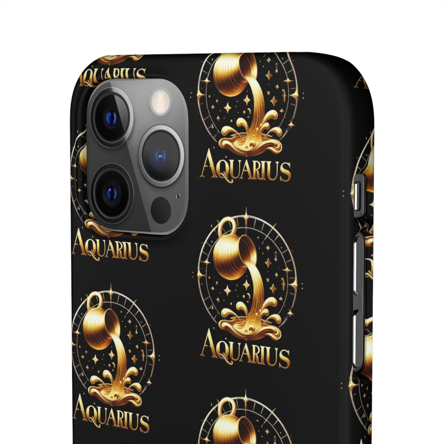 Aquarius Patterned Snap Cases