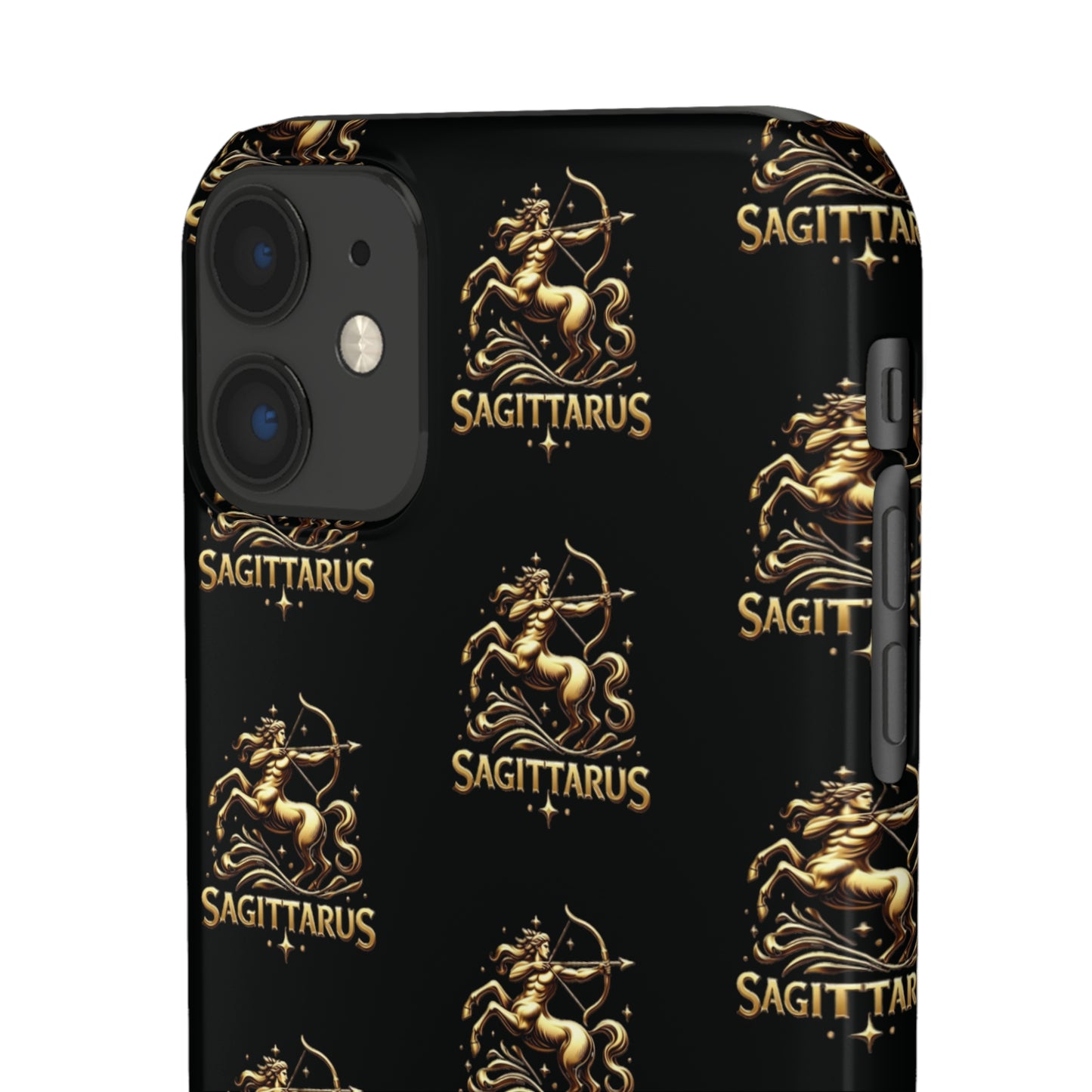 Sagittarius Patterned Snap Cases