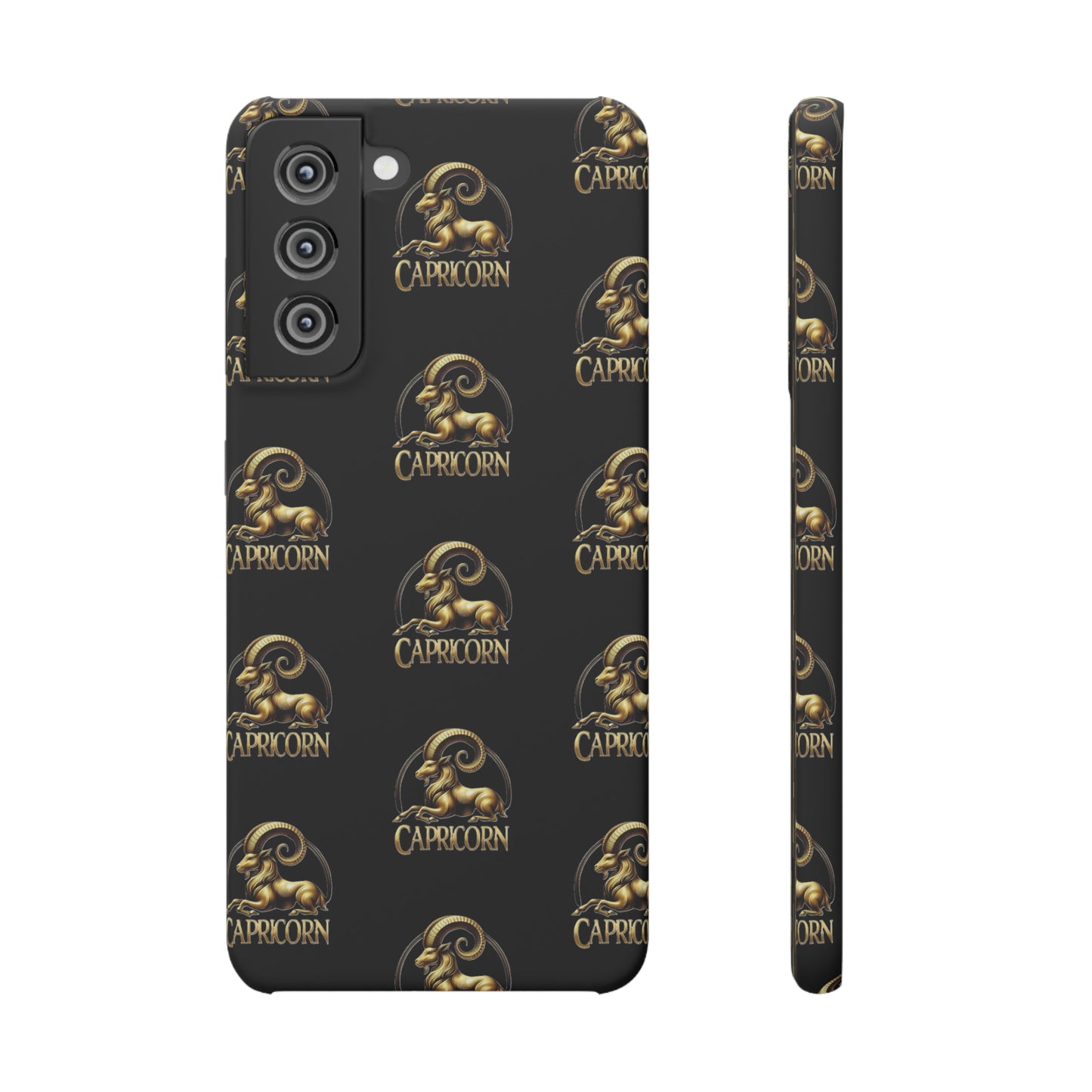 Capricorn Patterned Snap Cases