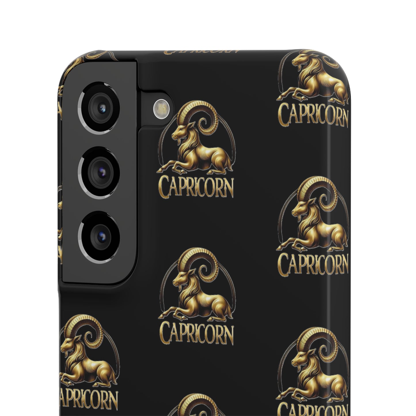 Capricorn Patterned Snap Cases