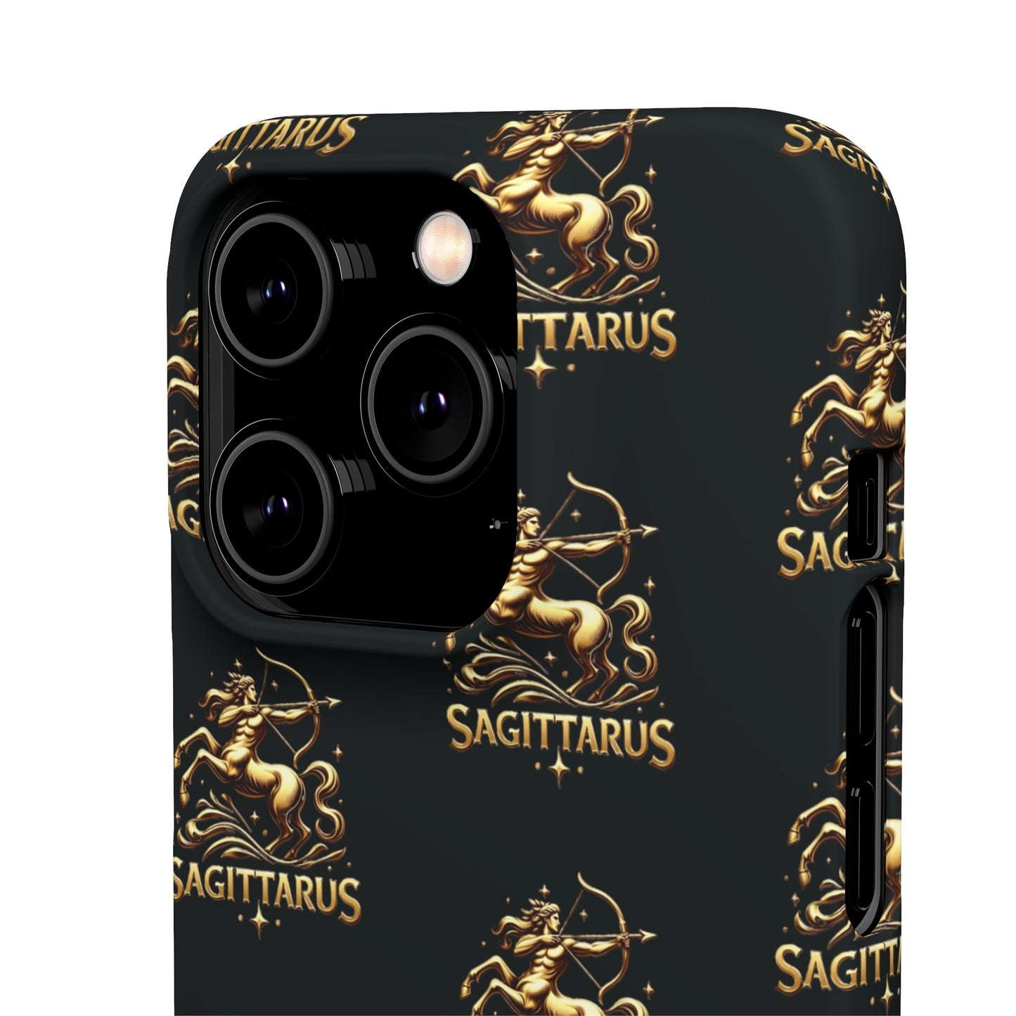 Sagittarius Patterned Snap Cases