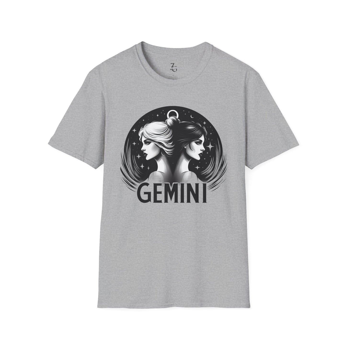 Gemini Softstyle T-Shirt/Black