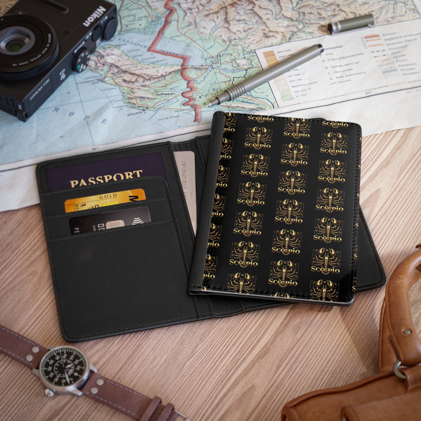 Scorpio Passport Cover