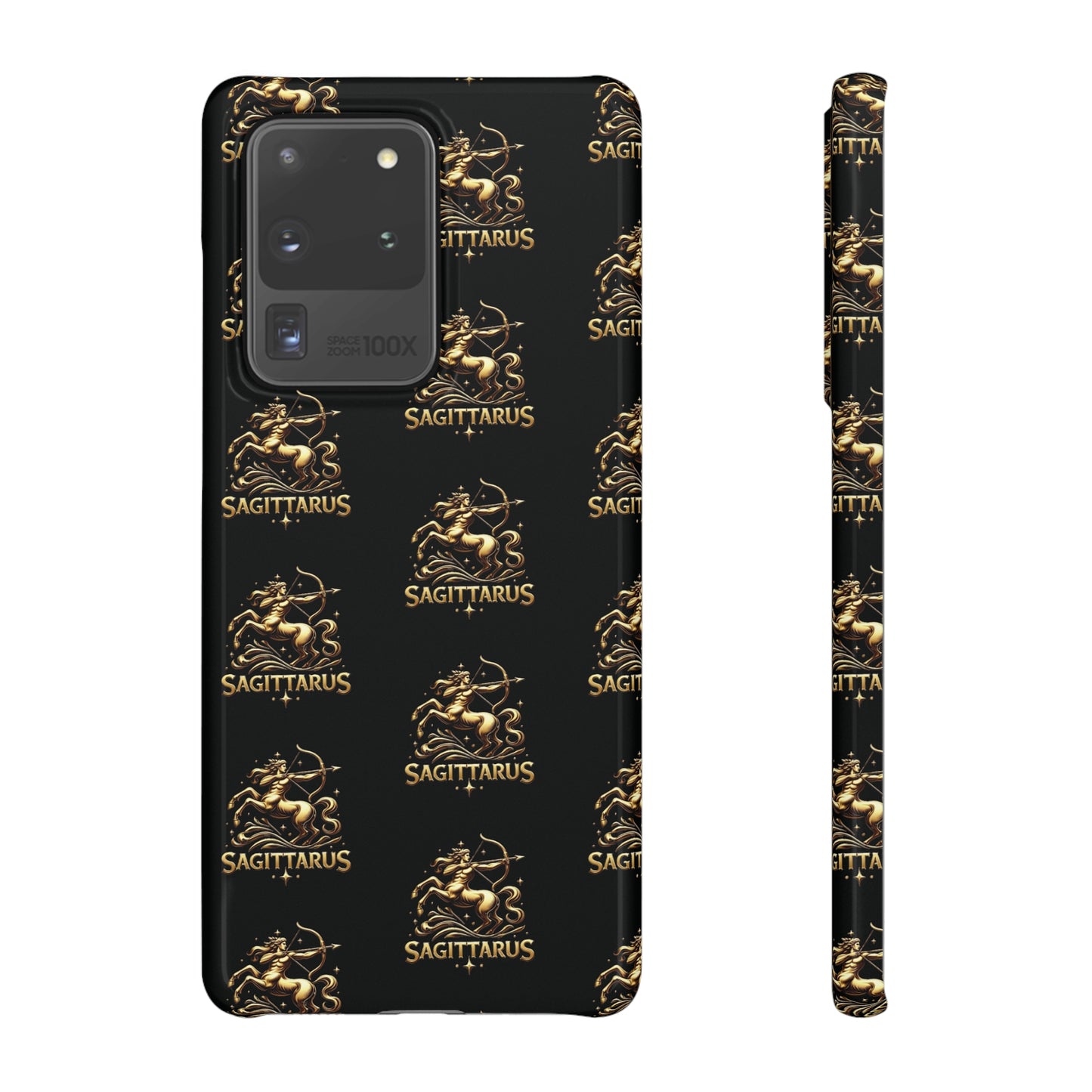 Sagittarius Patterned Snap Cases