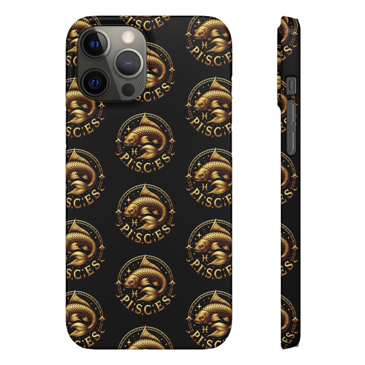 Pisces Patterned Snap Cases