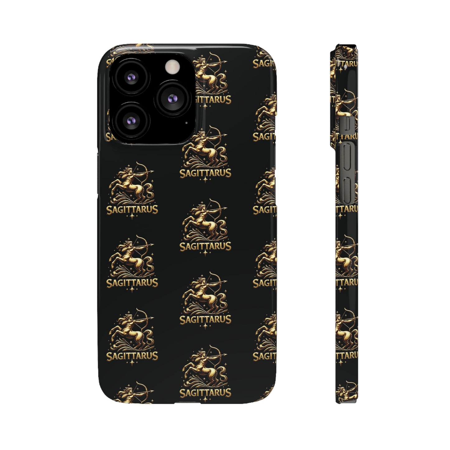 Sagittarius Patterned Snap Cases