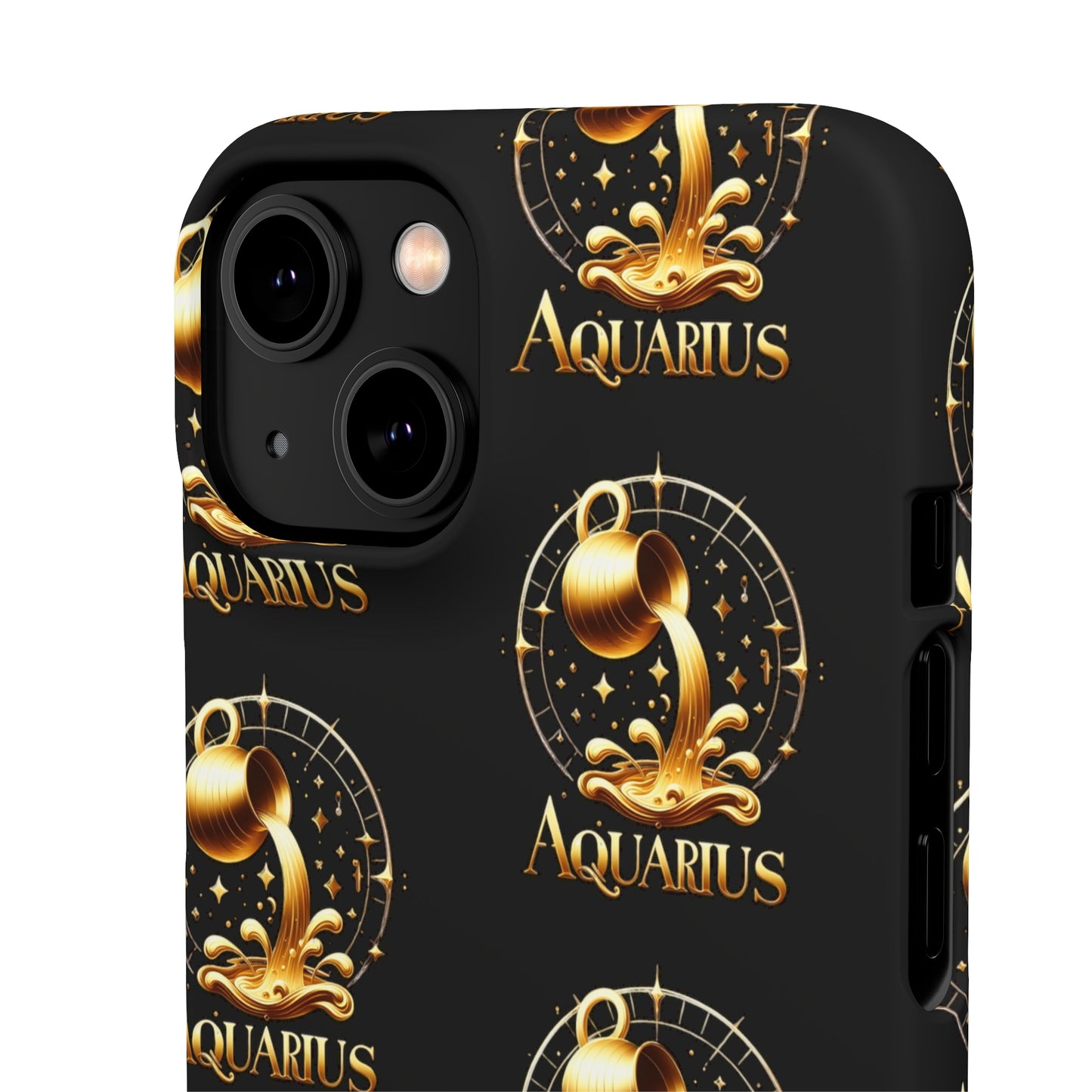 Aquarius Patterned Snap Cases