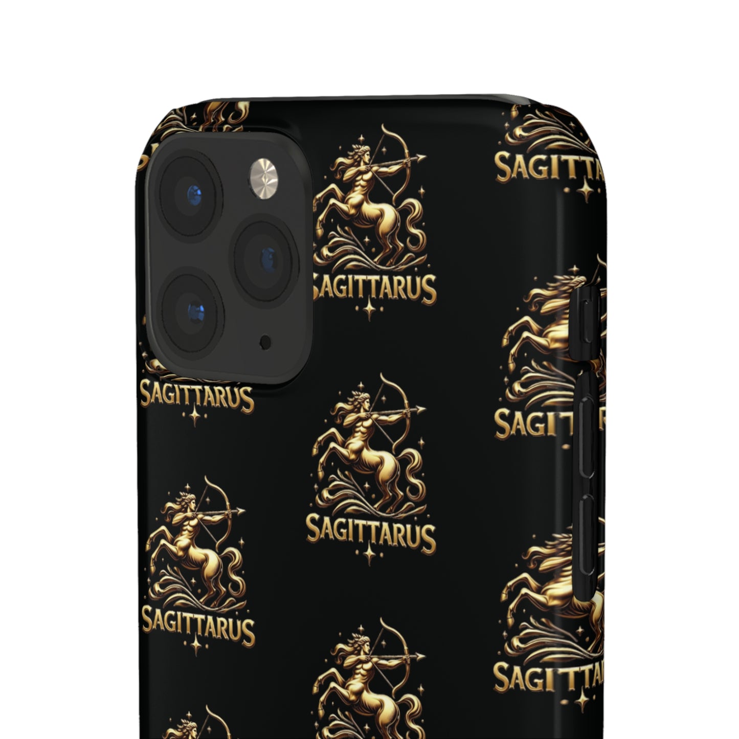 Sagittarius Patterned Snap Cases