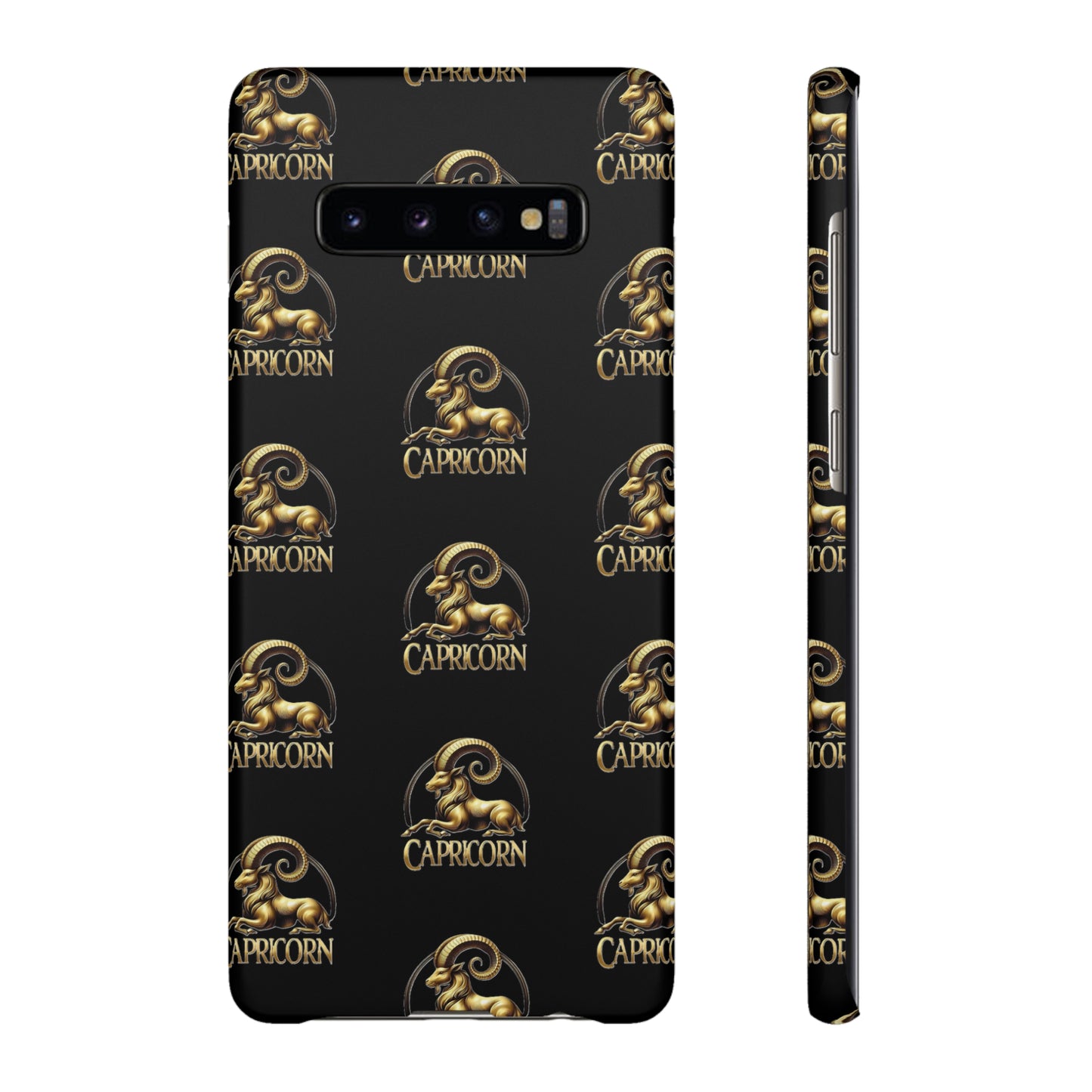 Capricorn Patterned Snap Cases