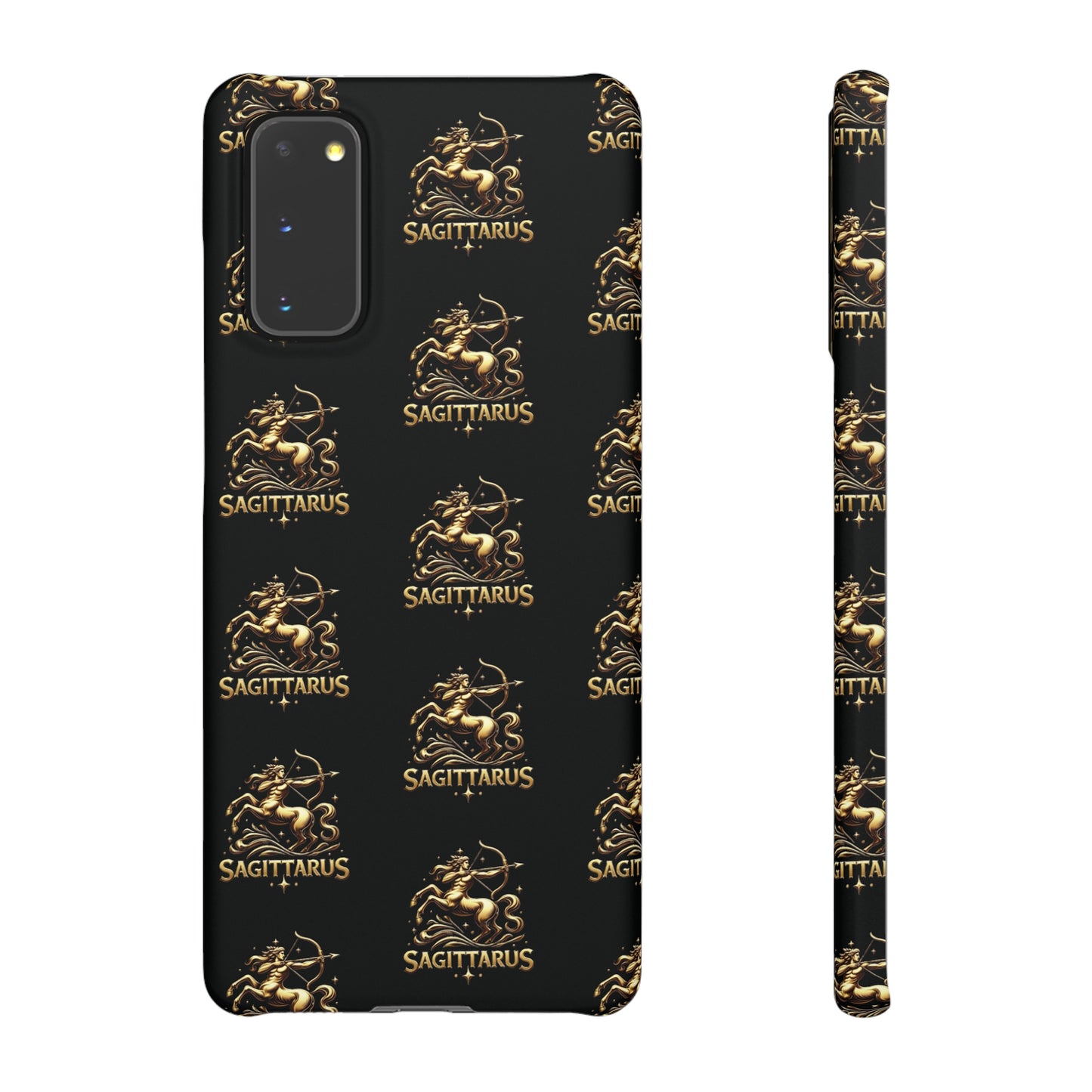 Sagittarius Patterned Snap Cases