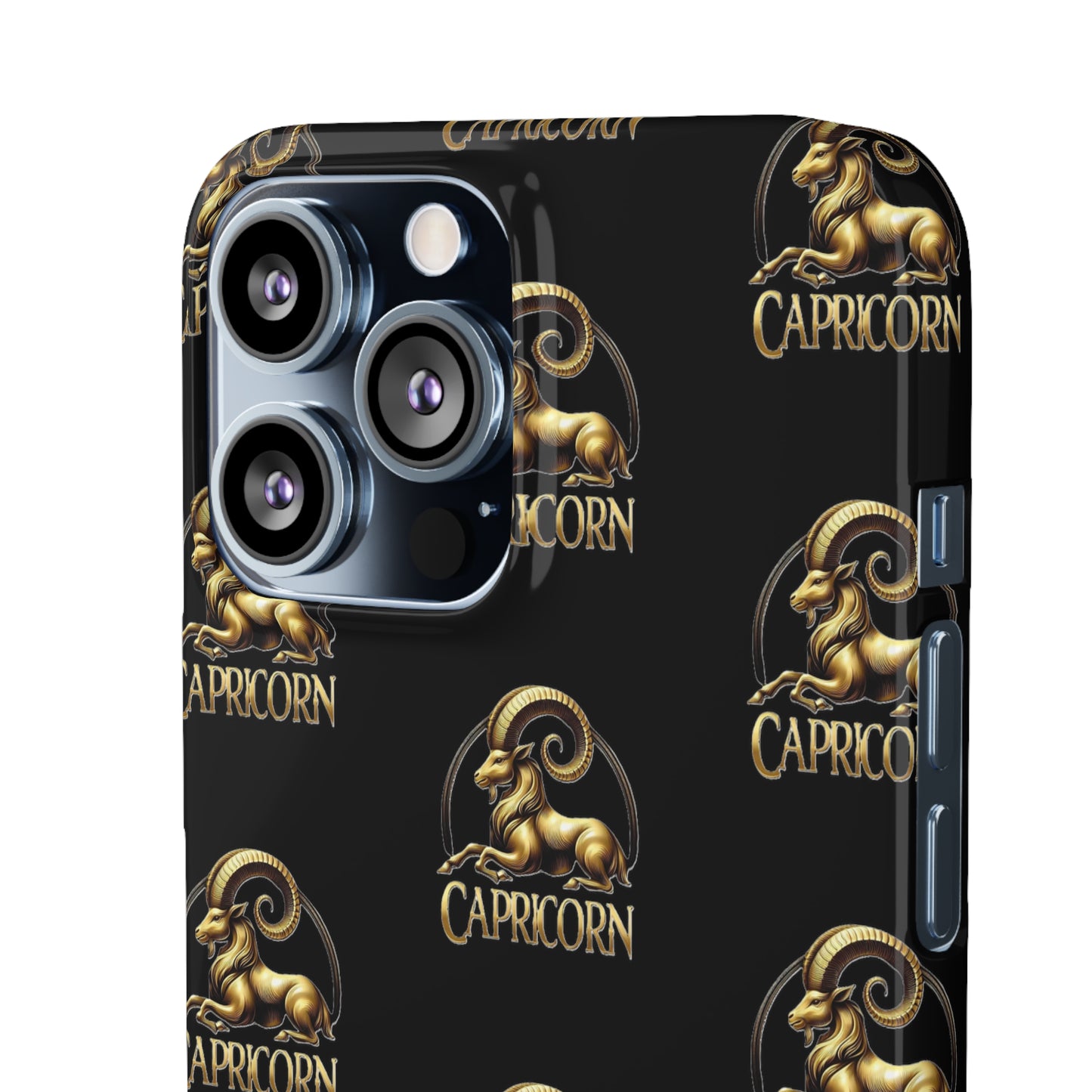 Capricorn Patterned Snap Cases