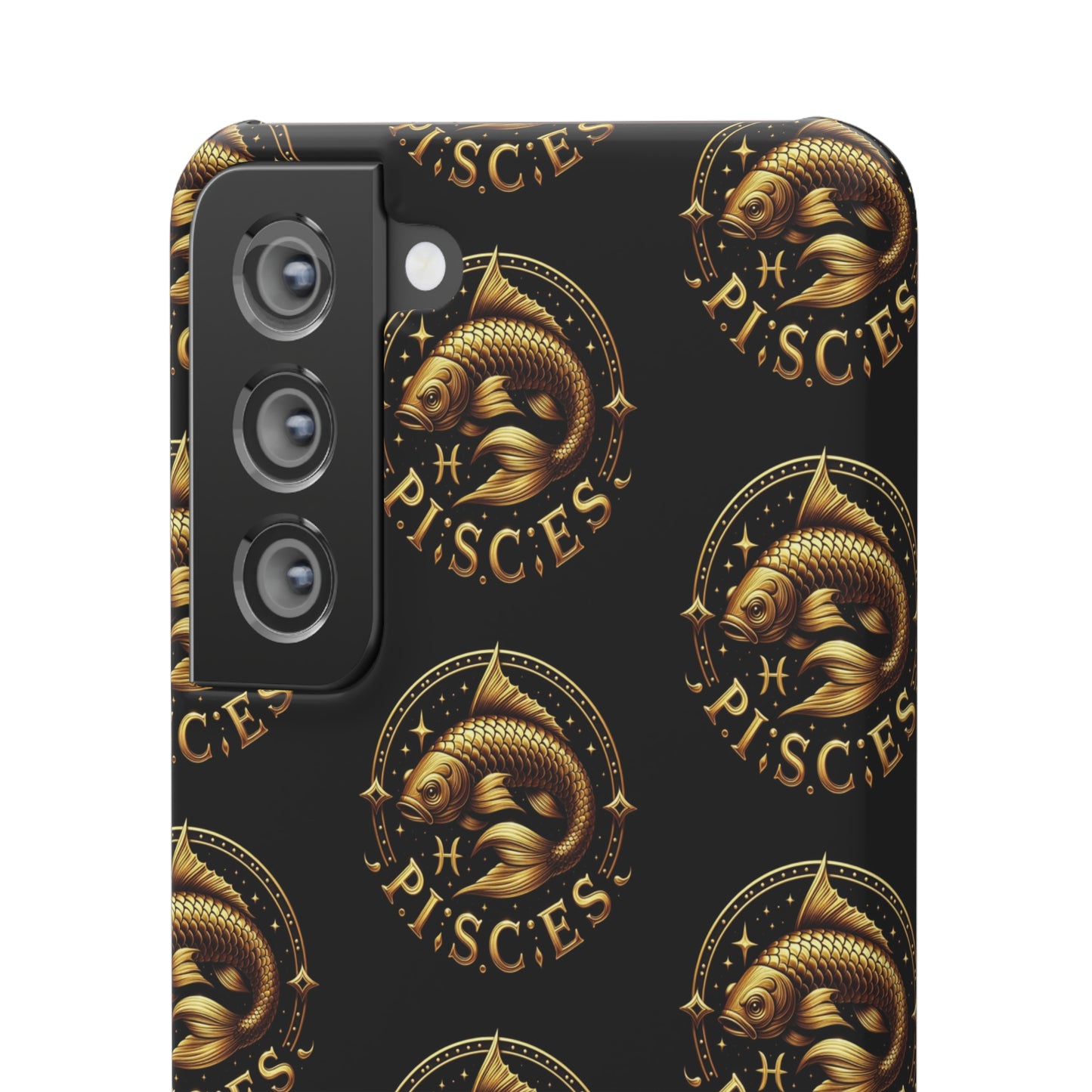 Pisces Patterned Snap Cases