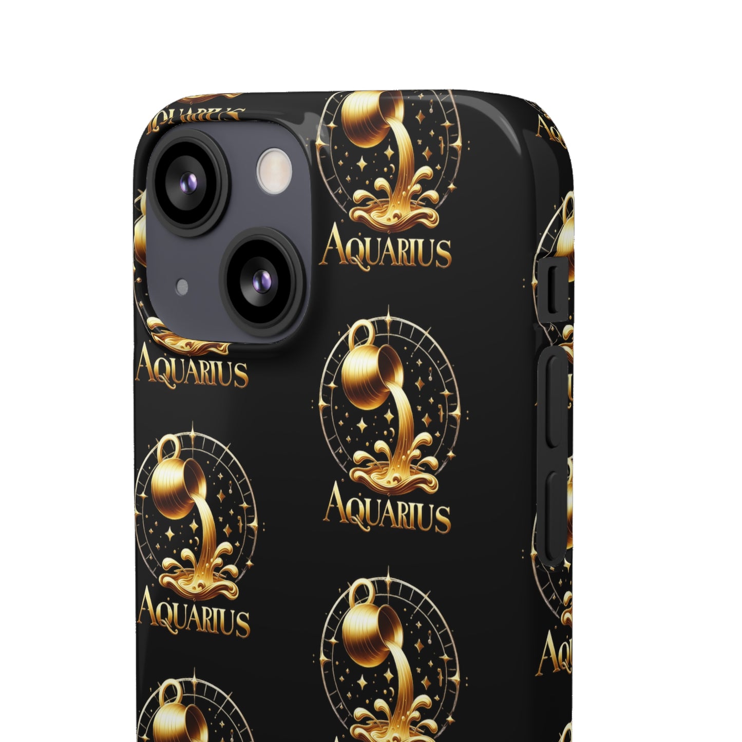 Aquarius Patterned Snap Cases