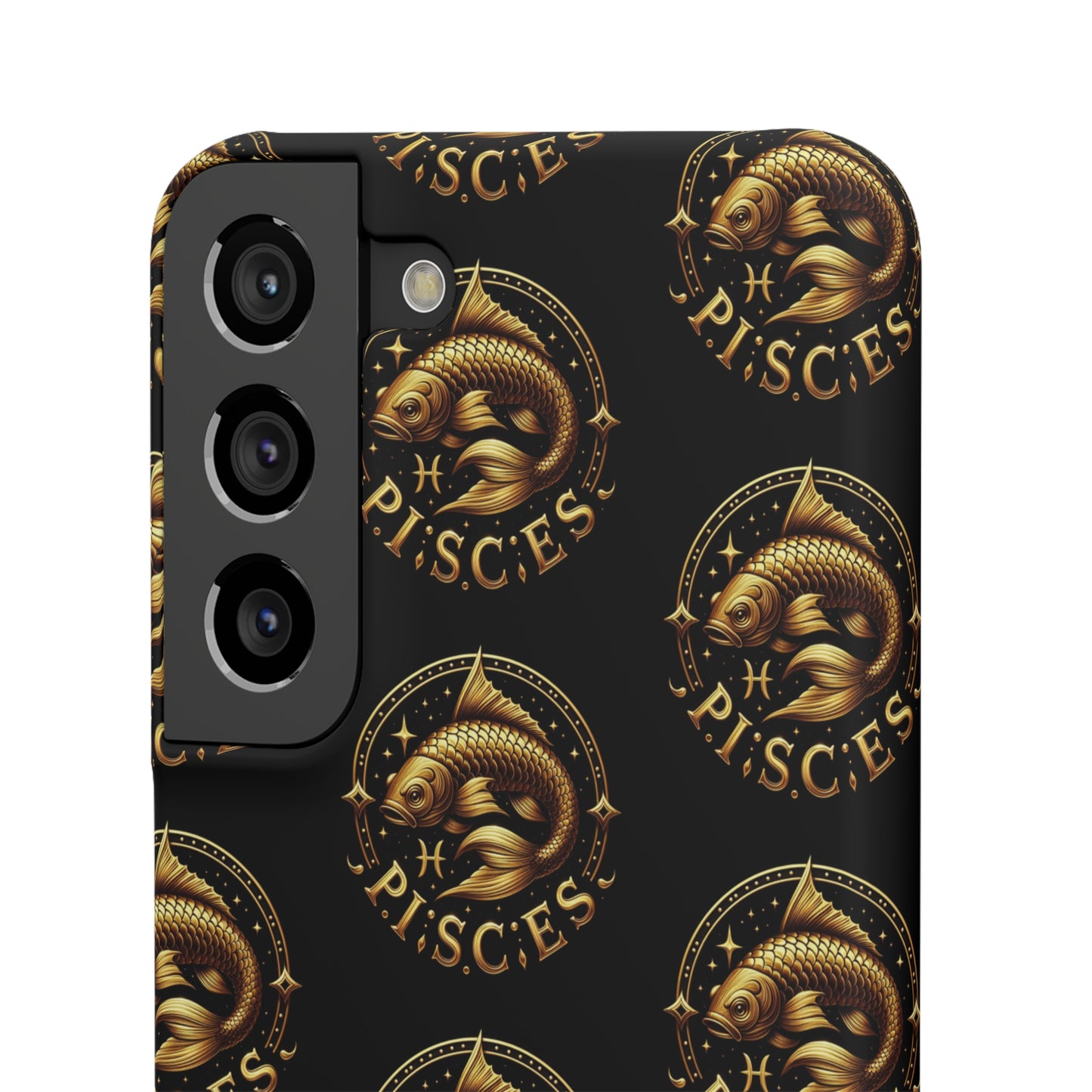 Pisces Patterned Snap Cases