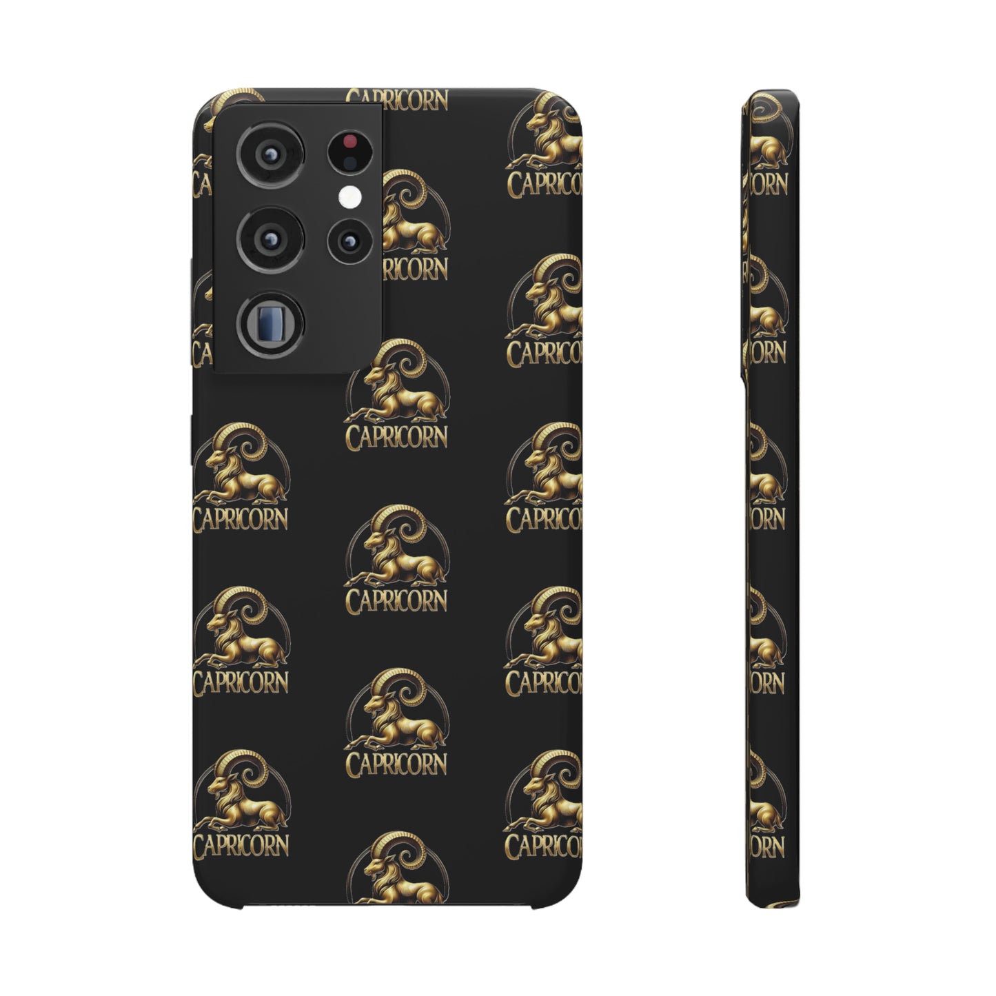 Capricorn Patterned Snap Cases