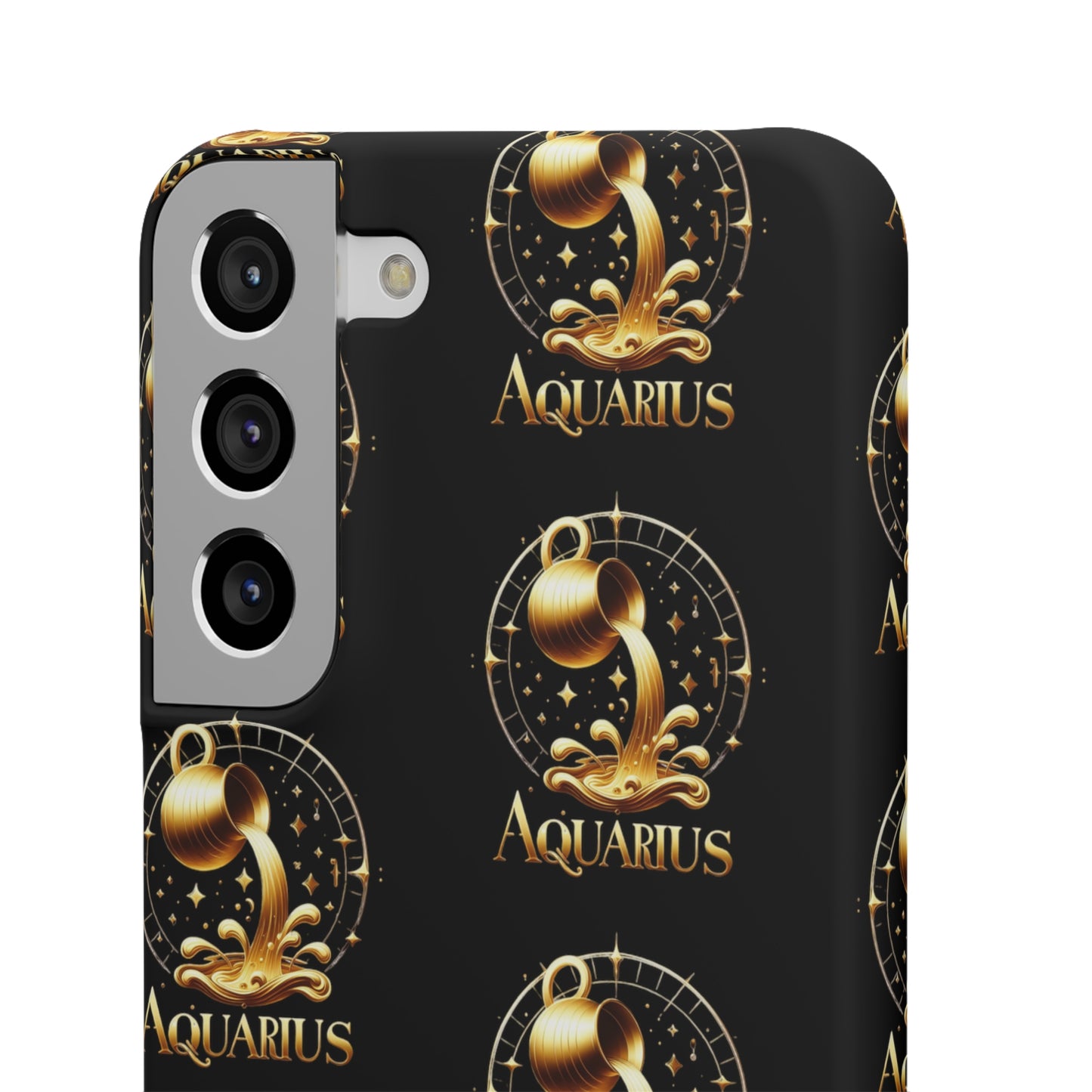 Aquarius Patterned Snap Cases