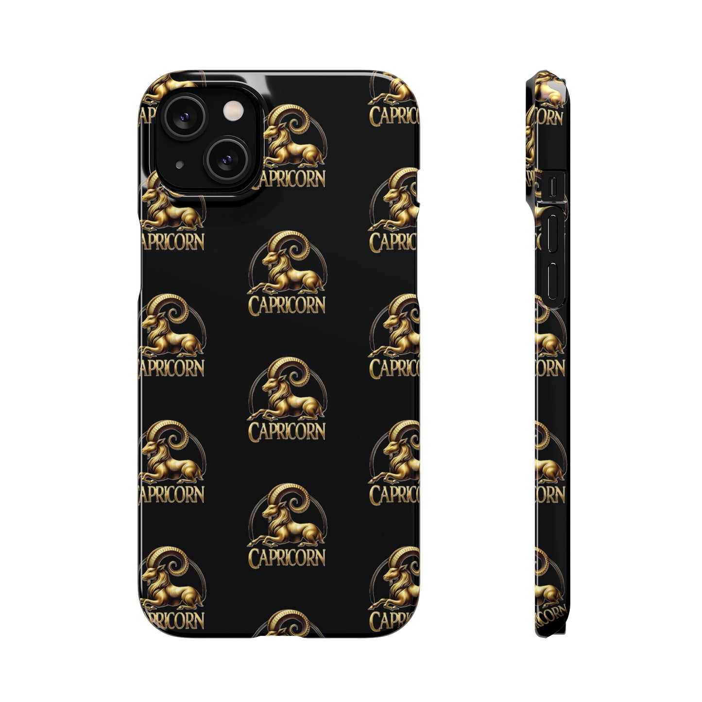 Capricorn Patterned Snap Cases