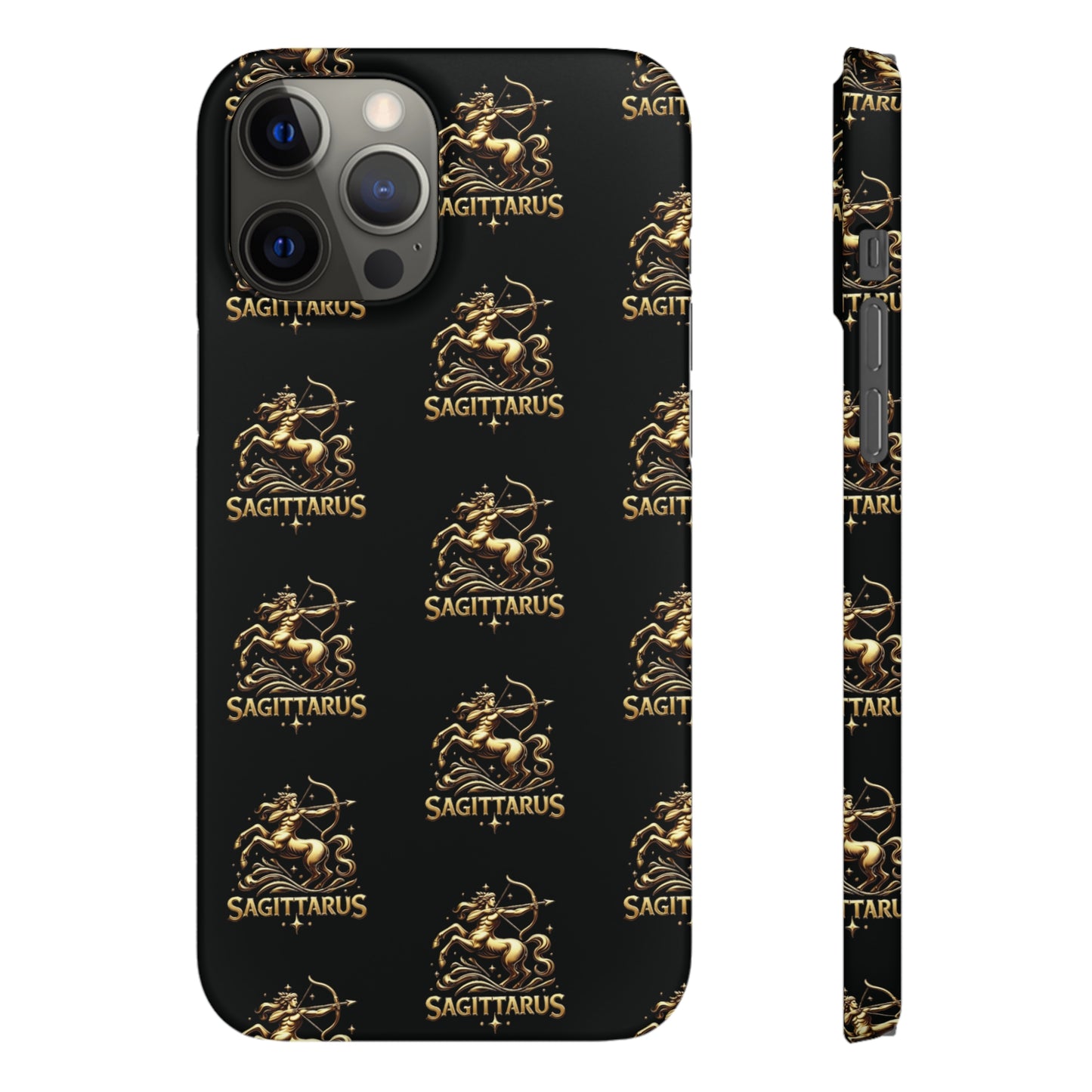 Sagittarius Patterned Snap Cases