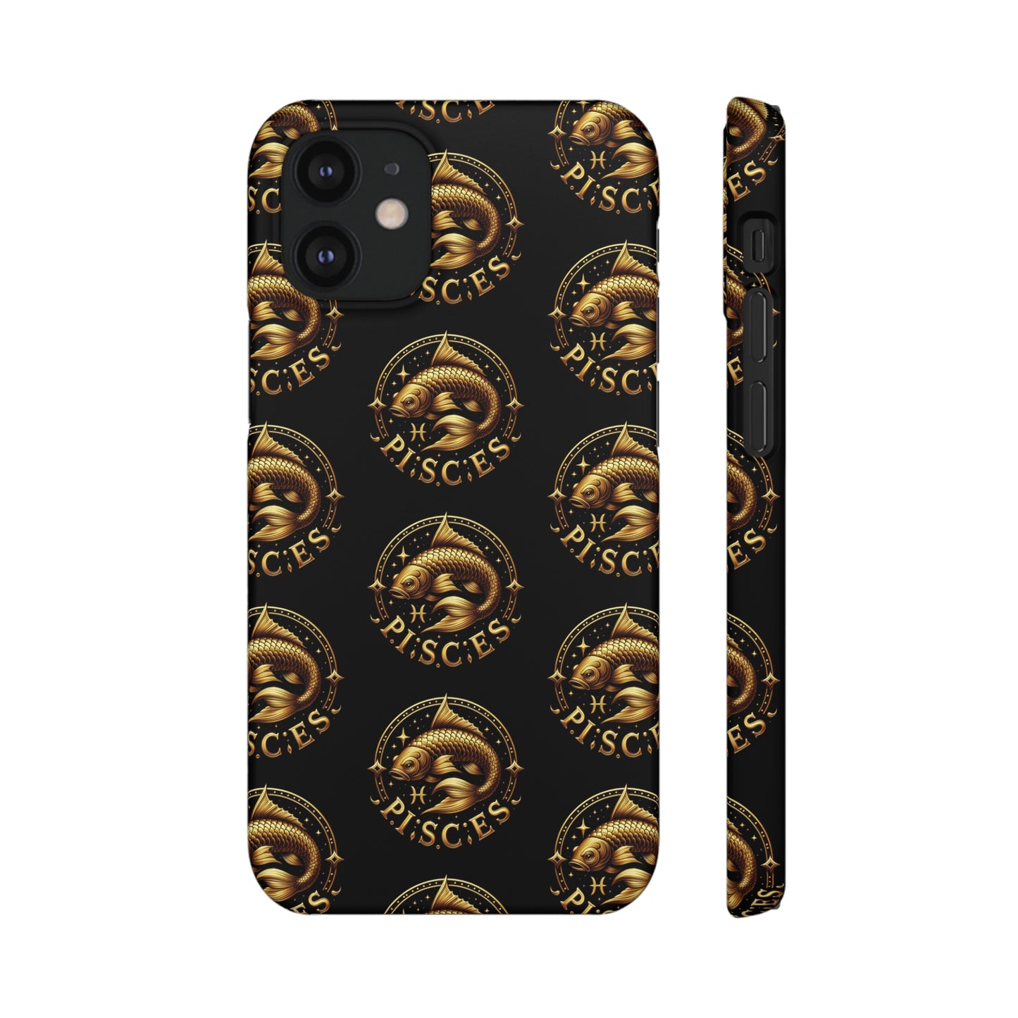 Pisces Patterned Snap Cases