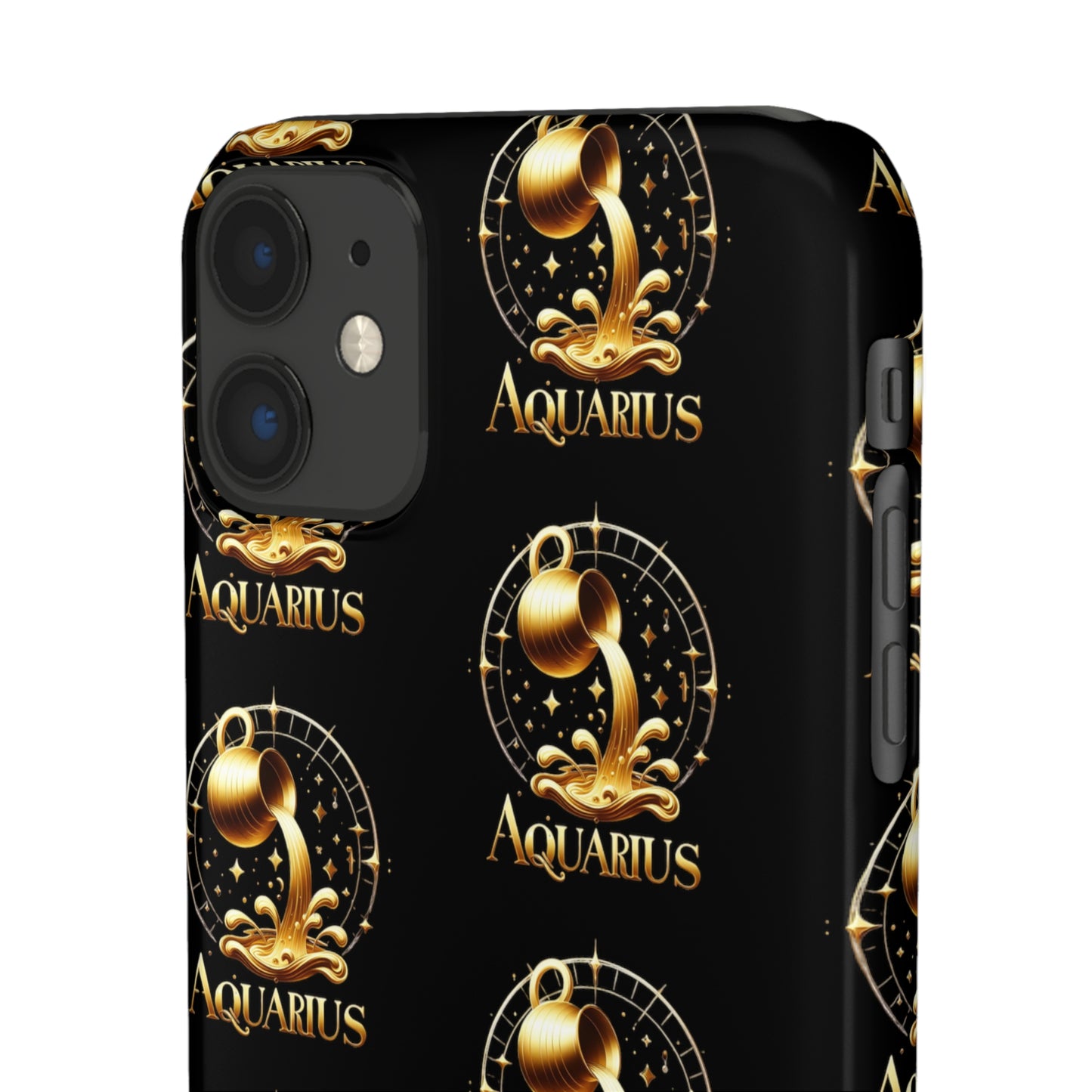 Aquarius Patterned Snap Cases