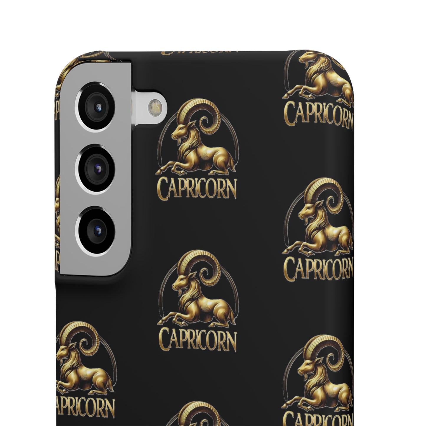 Capricorn Patterned Snap Cases