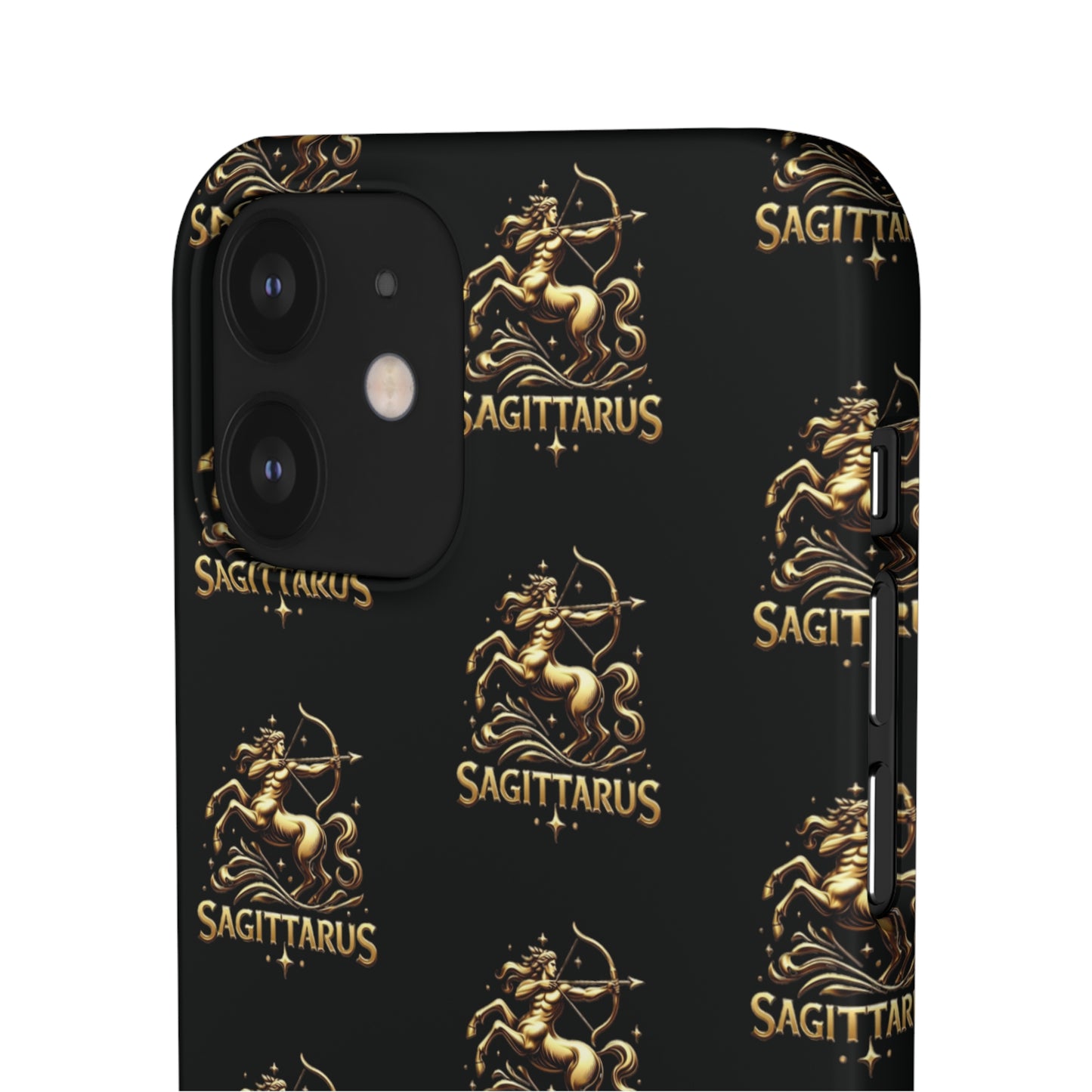 Sagittarius Patterned Snap Cases