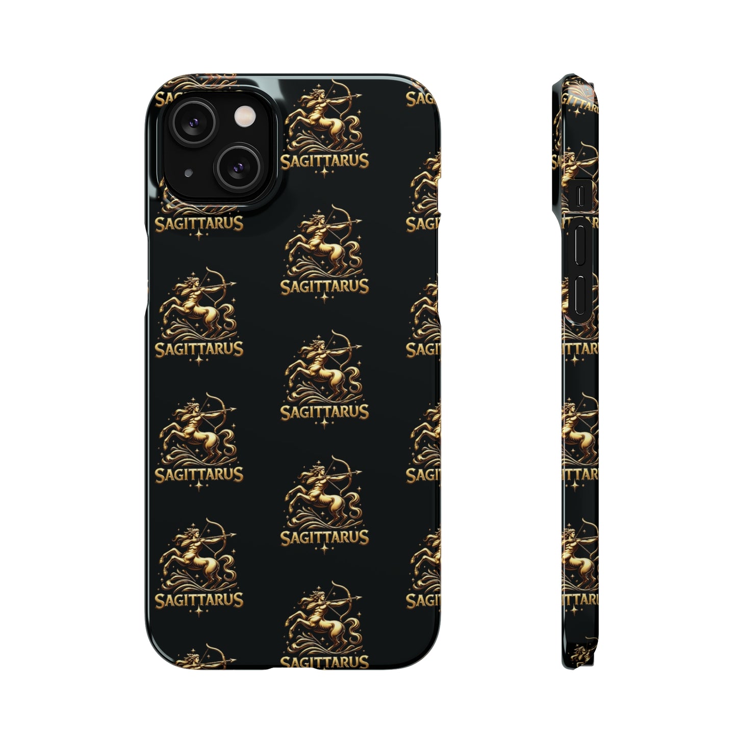 Sagittarius Patterned Snap Cases