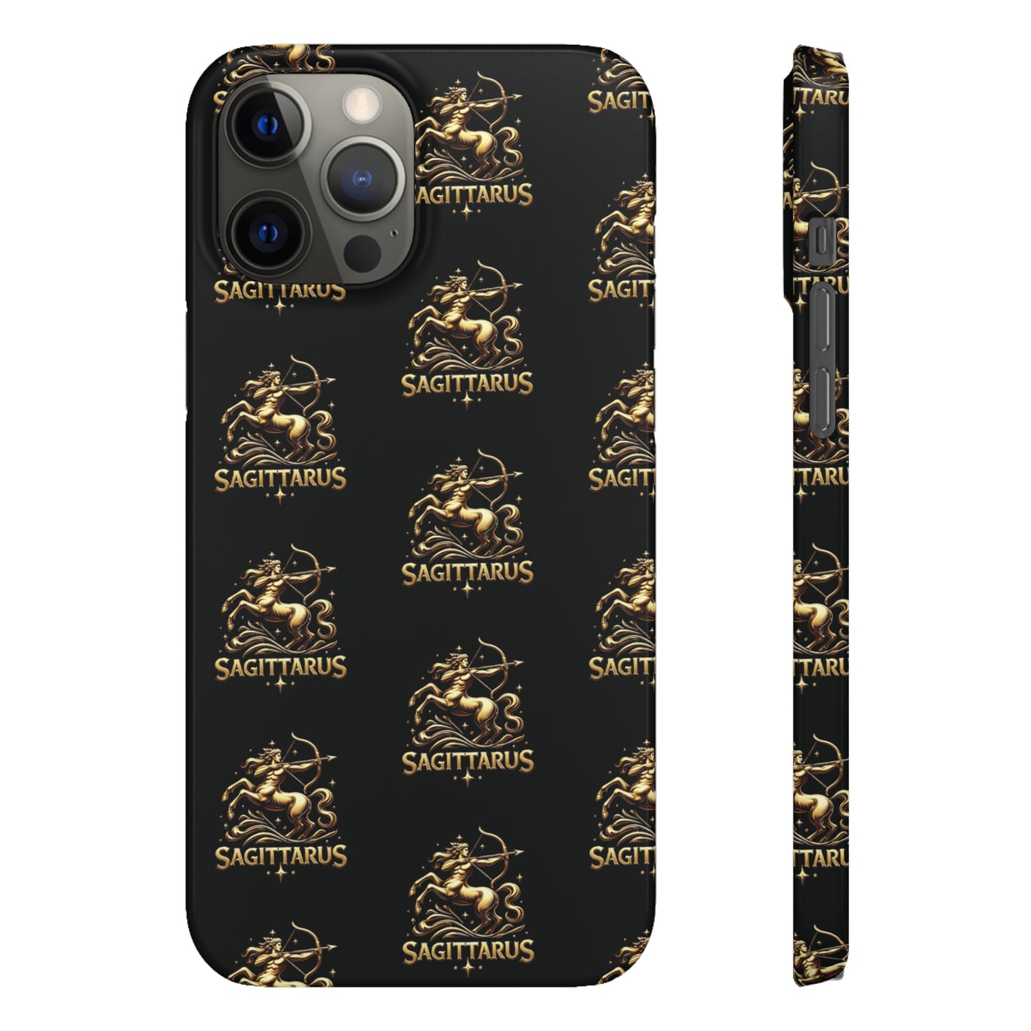 Sagittarius Patterned Snap Cases