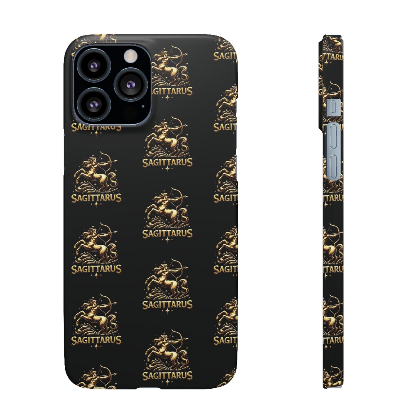 Sagittarius Patterned Snap Cases