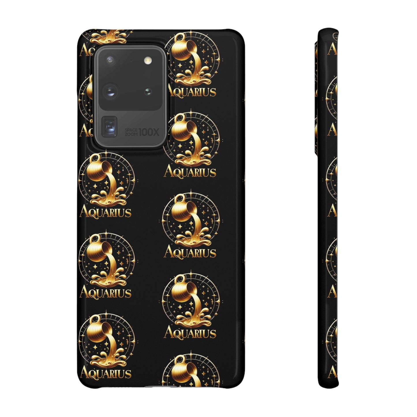 Aquarius Patterned Snap Cases