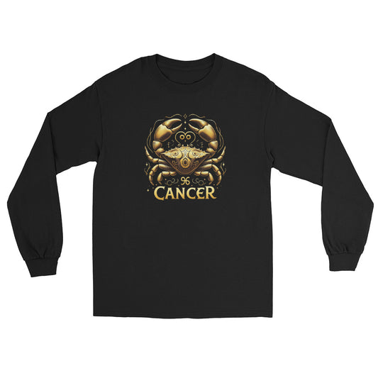 Cancer Men’s Long Sleeve Shirt/Gold